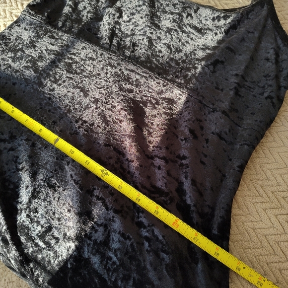 VINTAGE Rabbit Rabbit Rabbit Crushed Velvet Dress - Picture 7 of 9